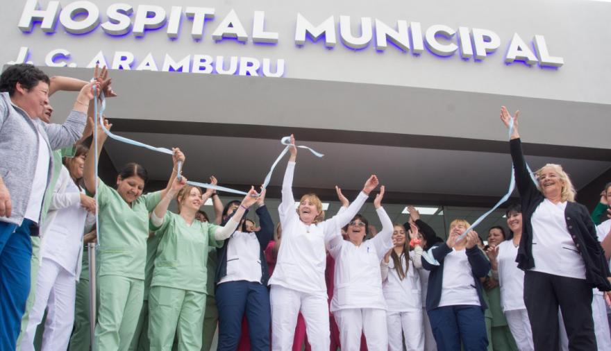 Pehuajó: quedó inaugurada la nueva guardia del Hospital Juan Carlos Aramburu